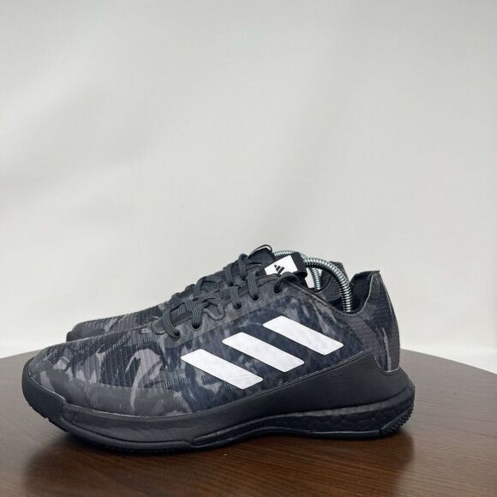 Adidas Crazyflight Boost Shoes Women's 7 White Black  Volleyball Sneakers HR0634